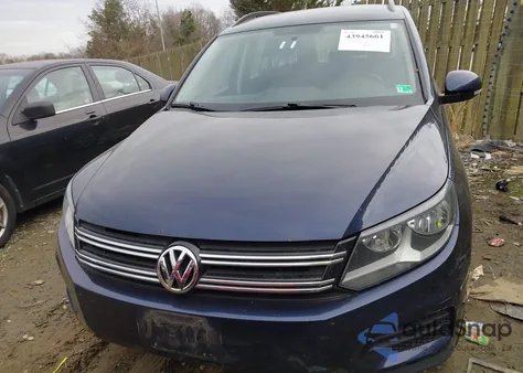 2015 Volkswagen Tiguan S из США, поврежденный, VIN WVGAV7AX0FW592284